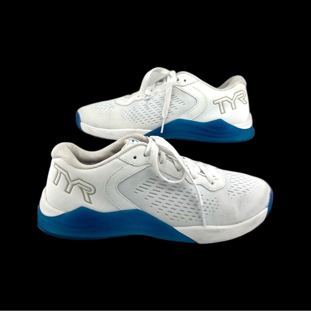 TYR CXT-1 Gym Trainer White Wm Sz 8.5 Hyrox Functional Fitness Lifting HIIT Shoe